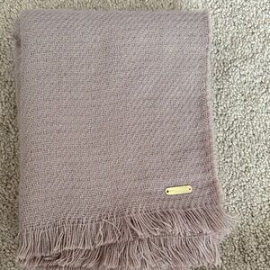 Steve Madden Taupe Fringed Scarf